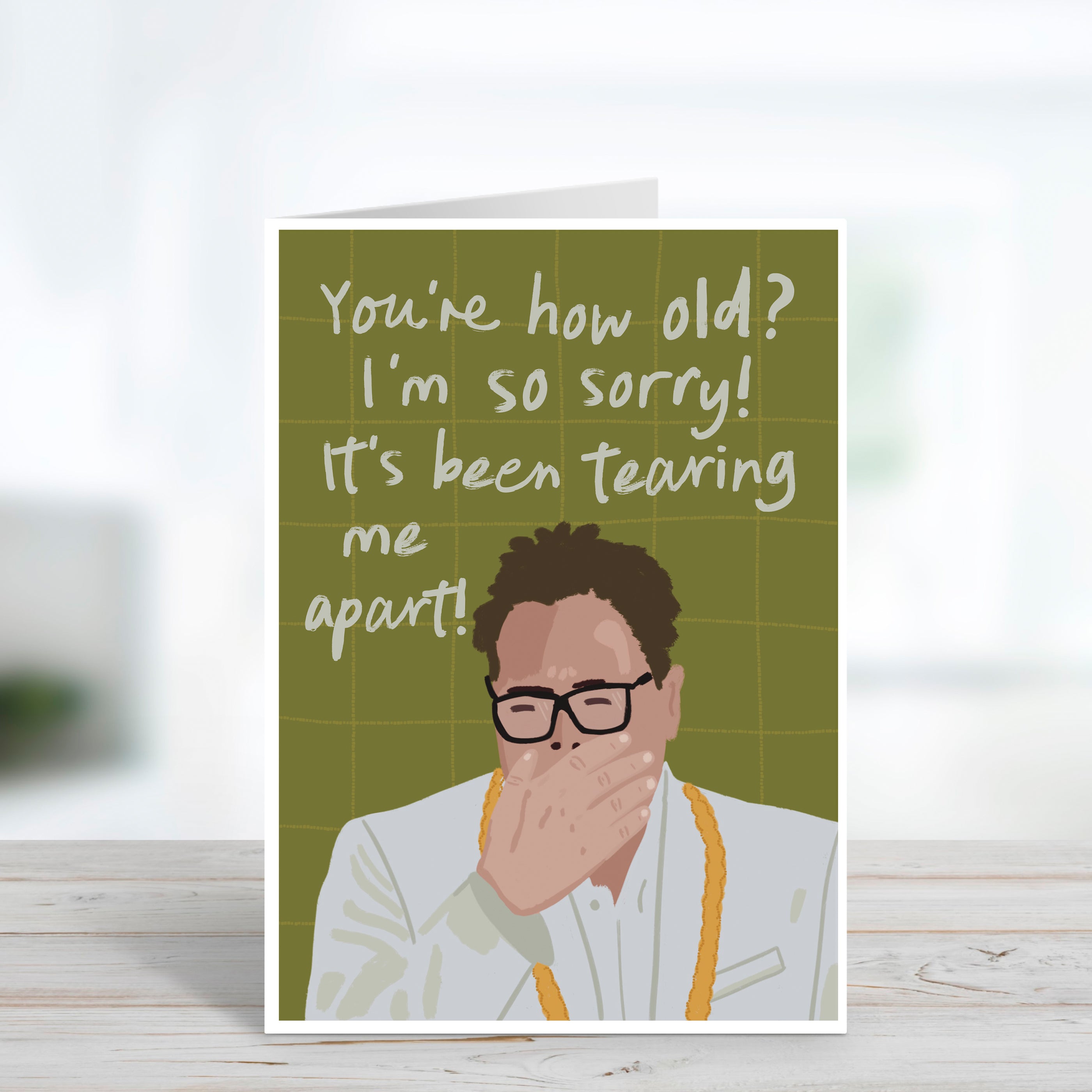 Funny Alan Carr Traitors Birthday Card