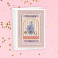 The Lucky One Tarot Style Good Luck Card