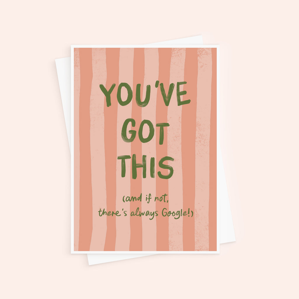 You've Got This Funny Good Luck Card