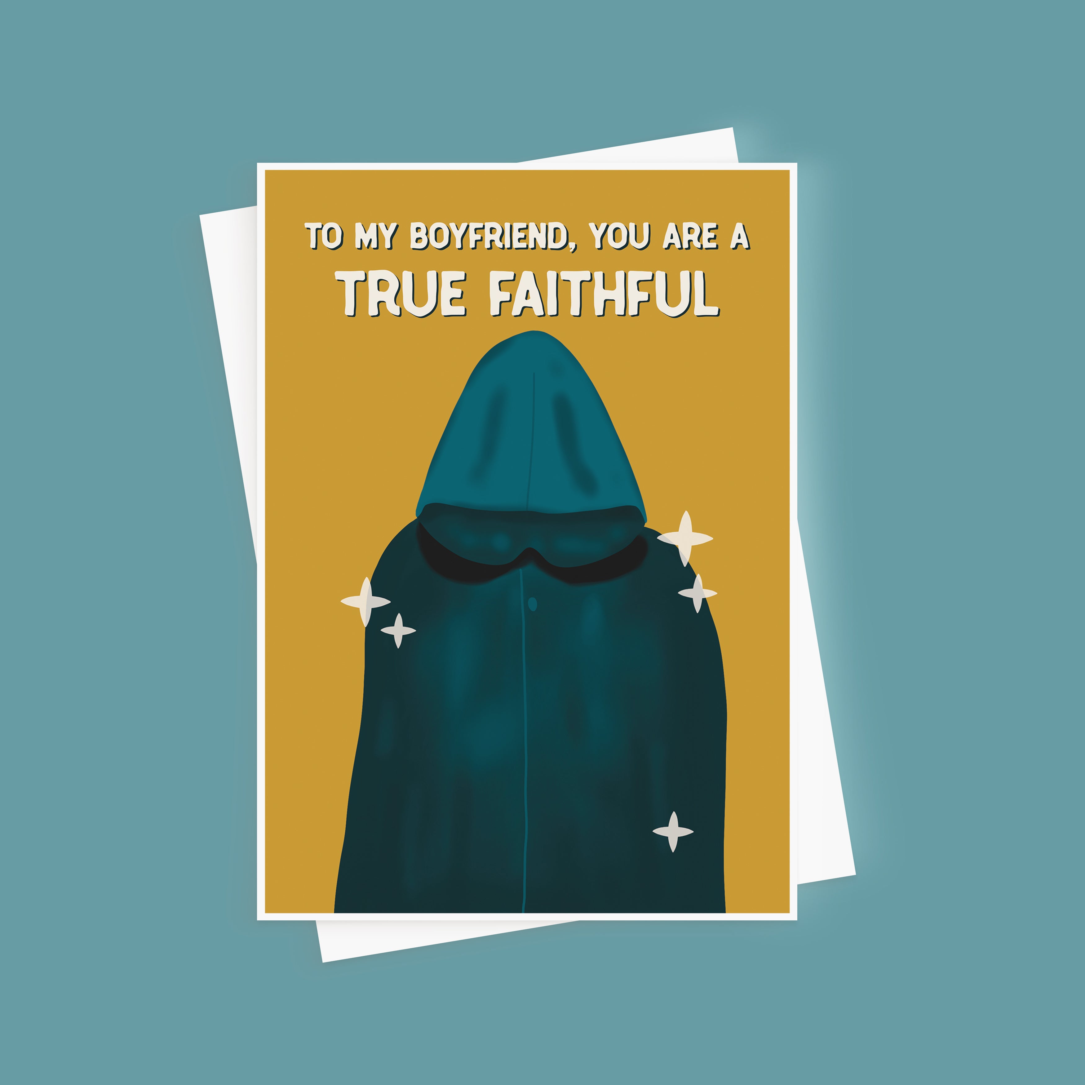 True Faithful Traitors Valentine's Day Card For Husband