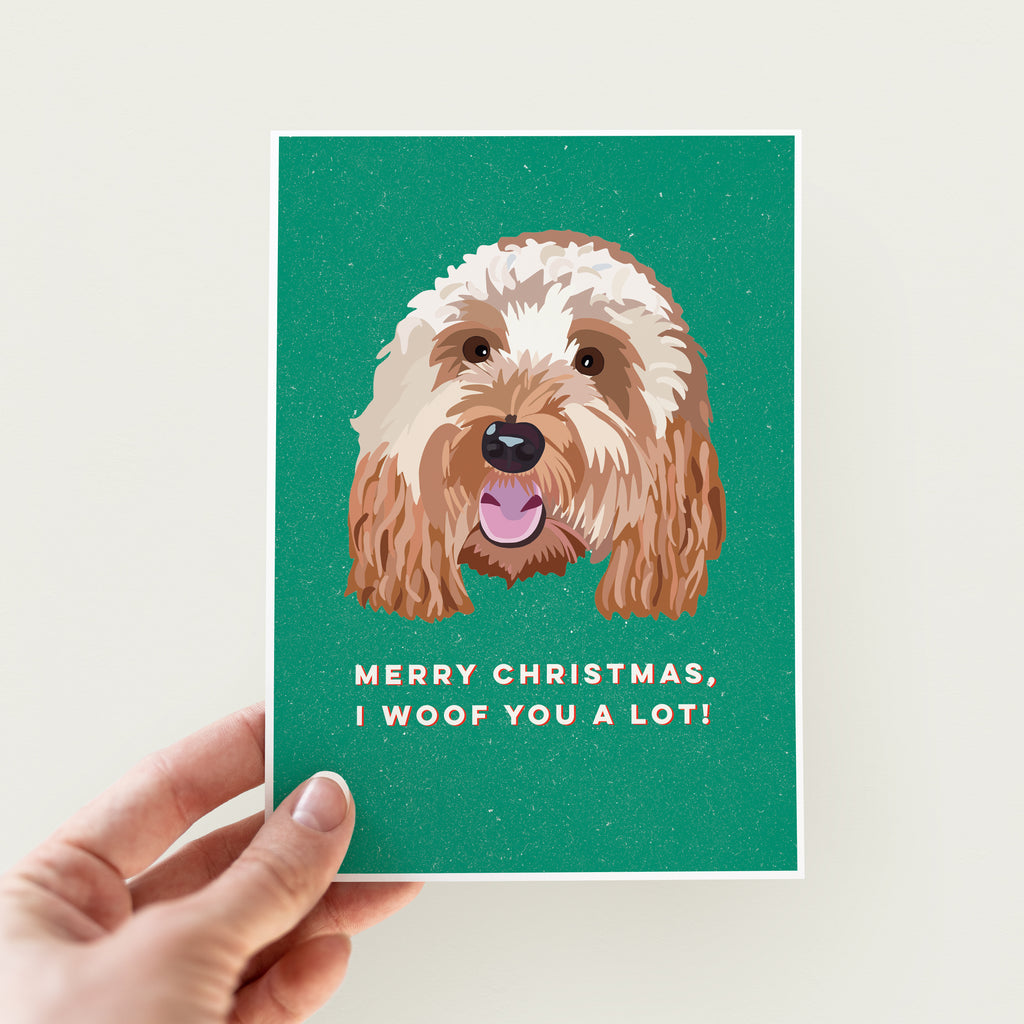Cute Christmas Card From The Dog