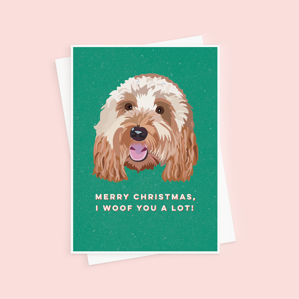 Cute Christmas Card From The Dog