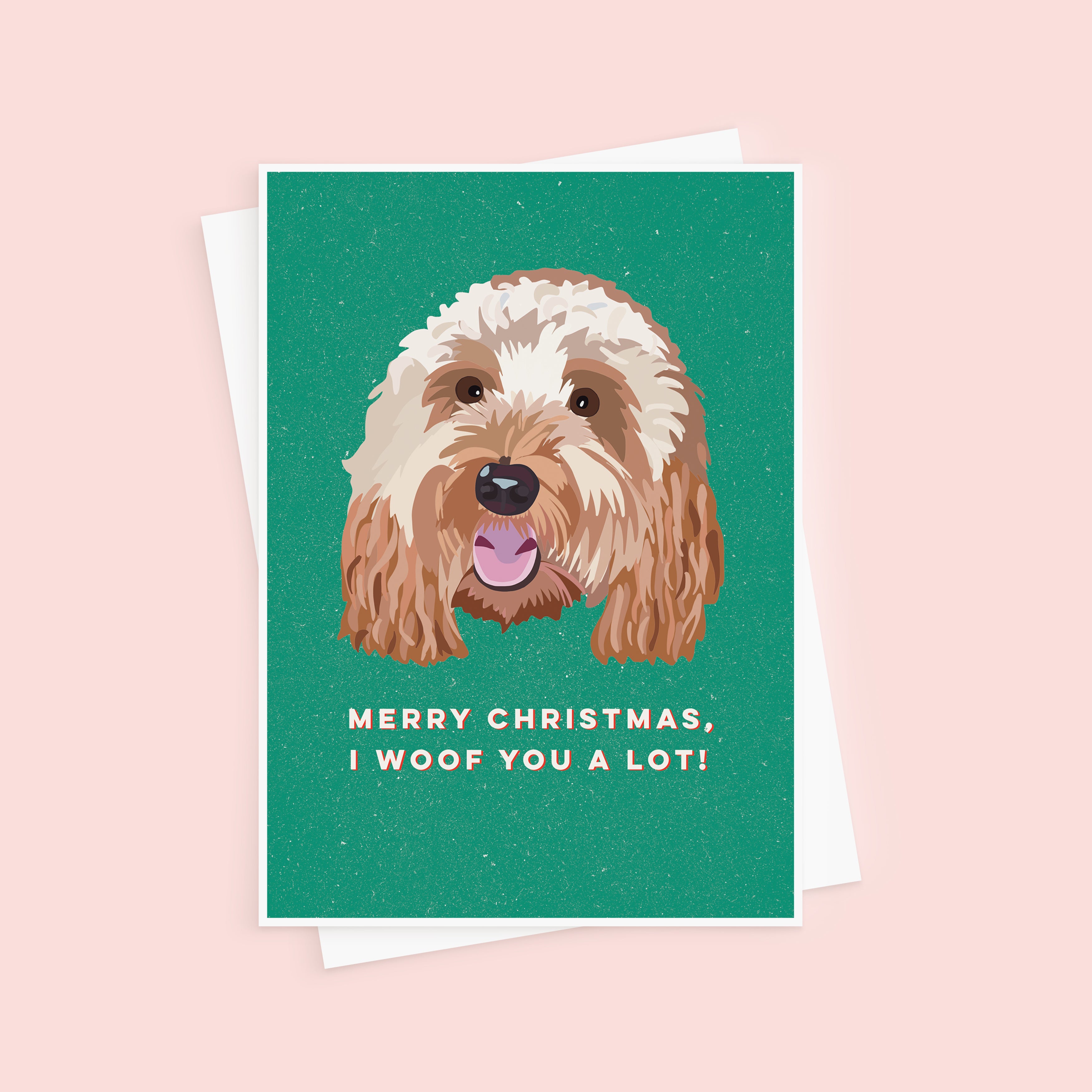 Cute Christmas Card From The Dog