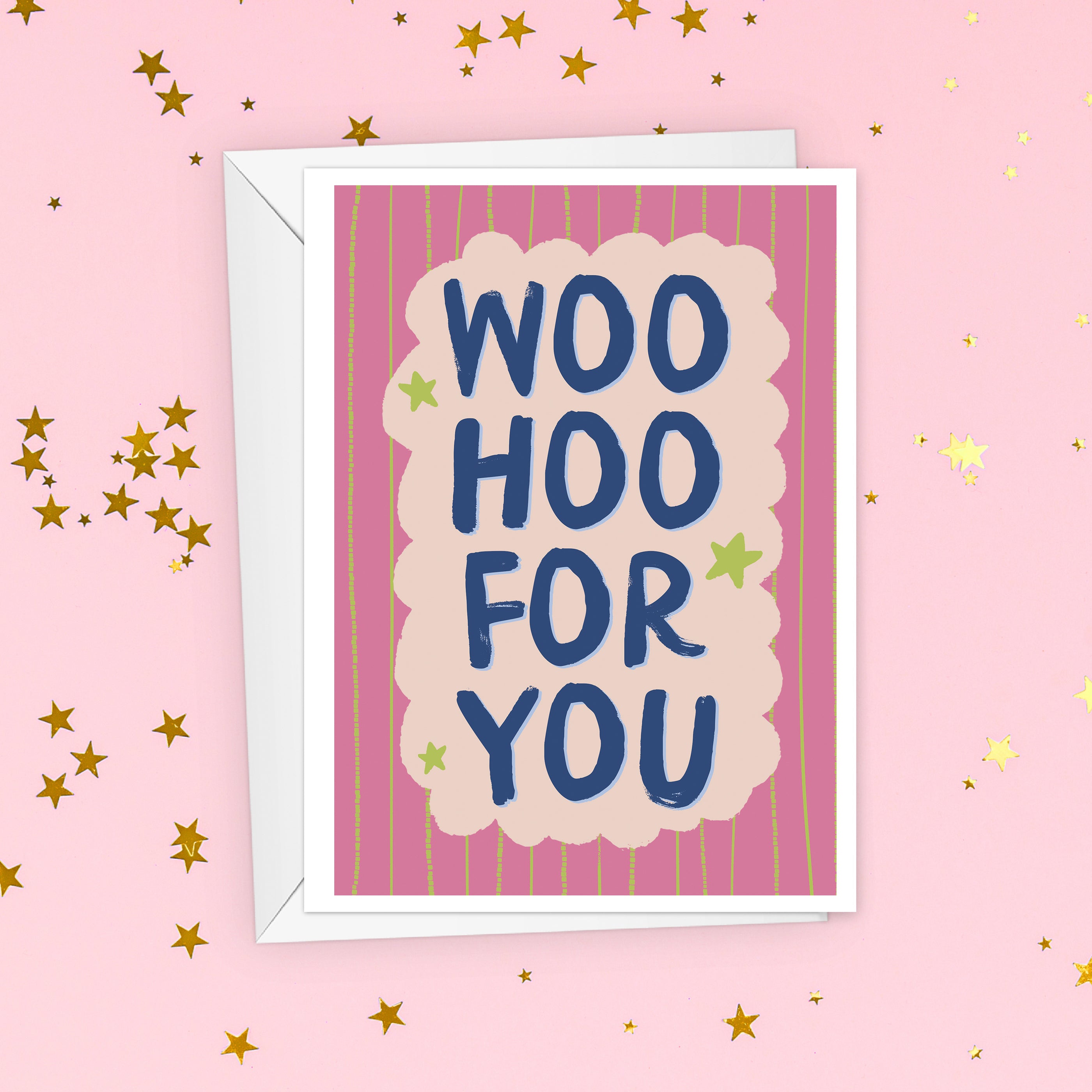 Woo Hoo For You Congratulations Card