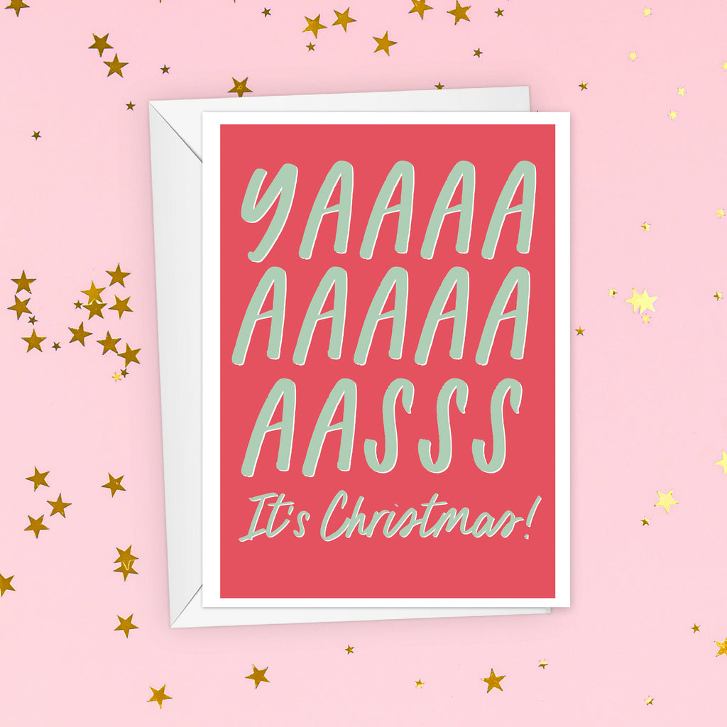 Yasss Christmas Card For Friends