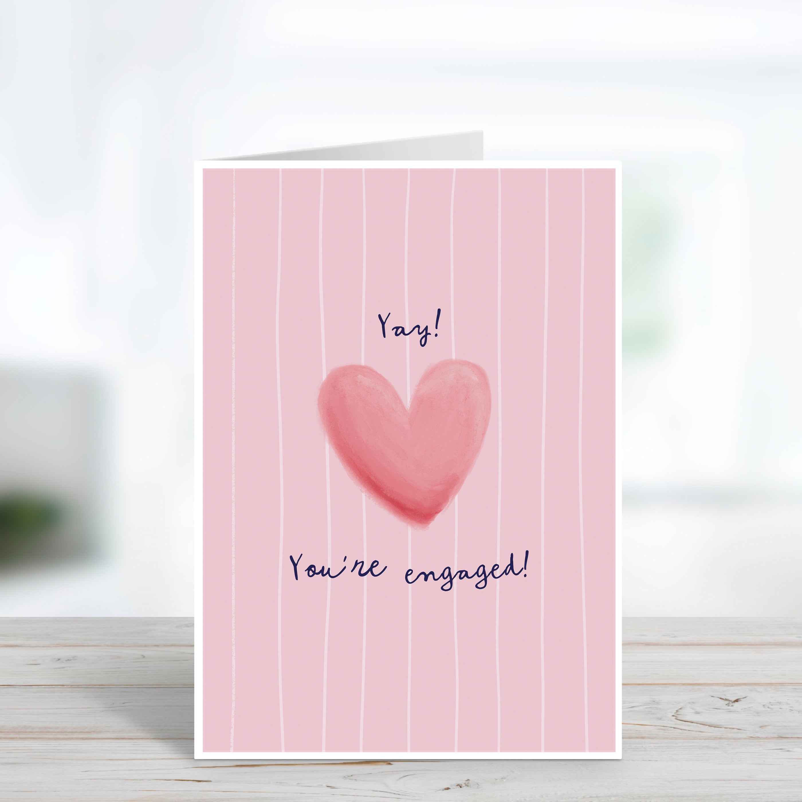 Yay You're Engaged Cute Engagement Congratulations Card For Couple