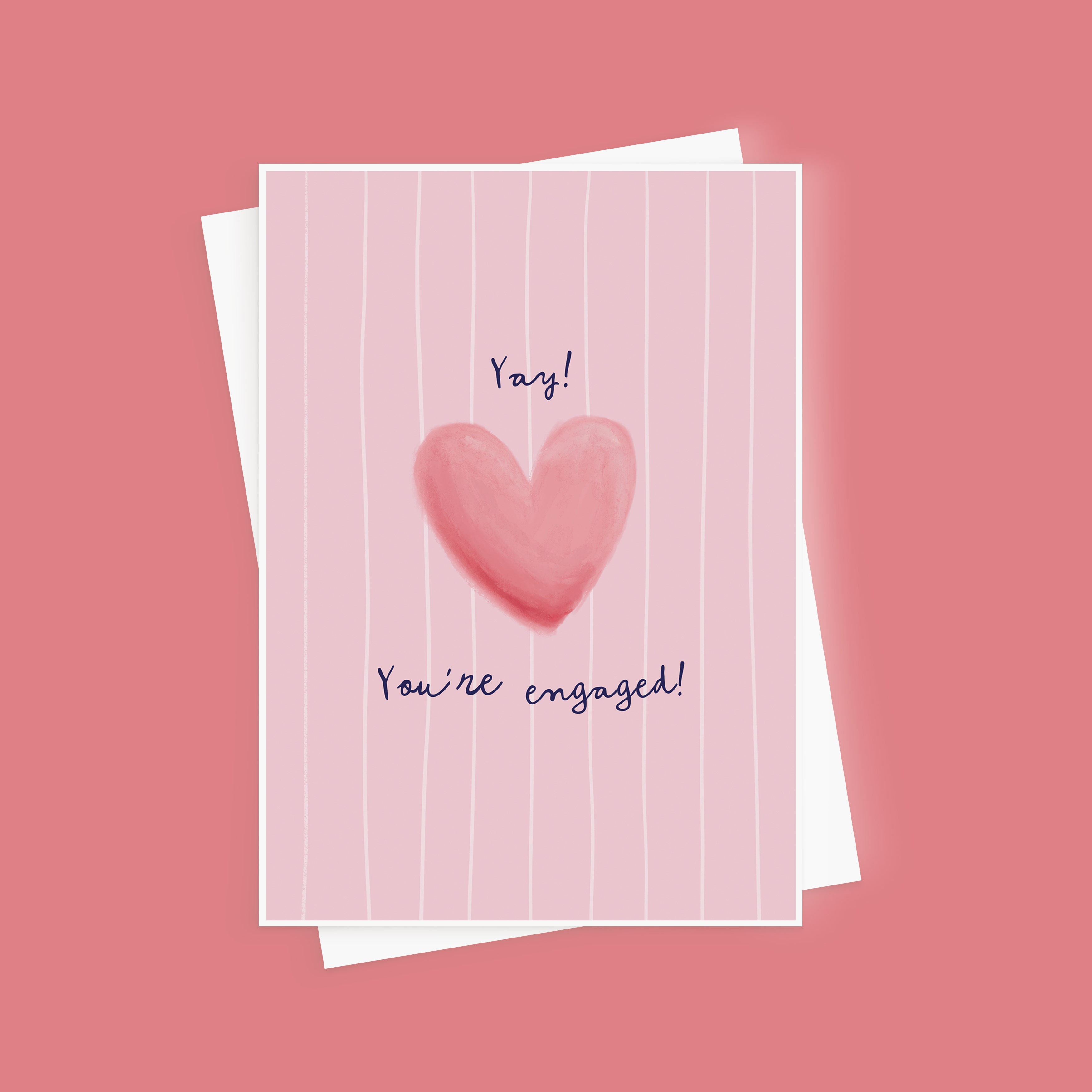 Yay You're Engaged Cute Engagement Congratulations Card For Couple