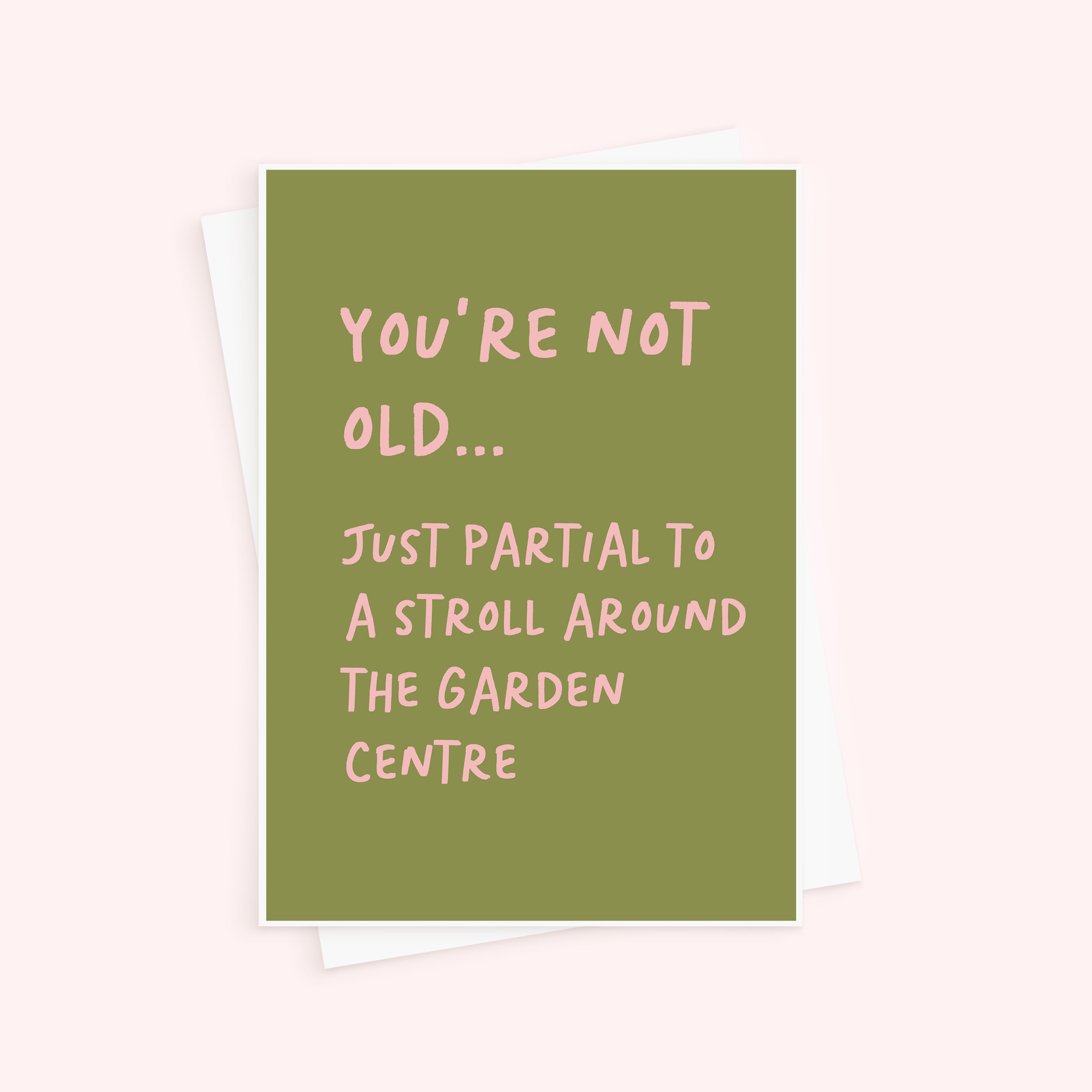 You're Not Old Funny Birthday Card