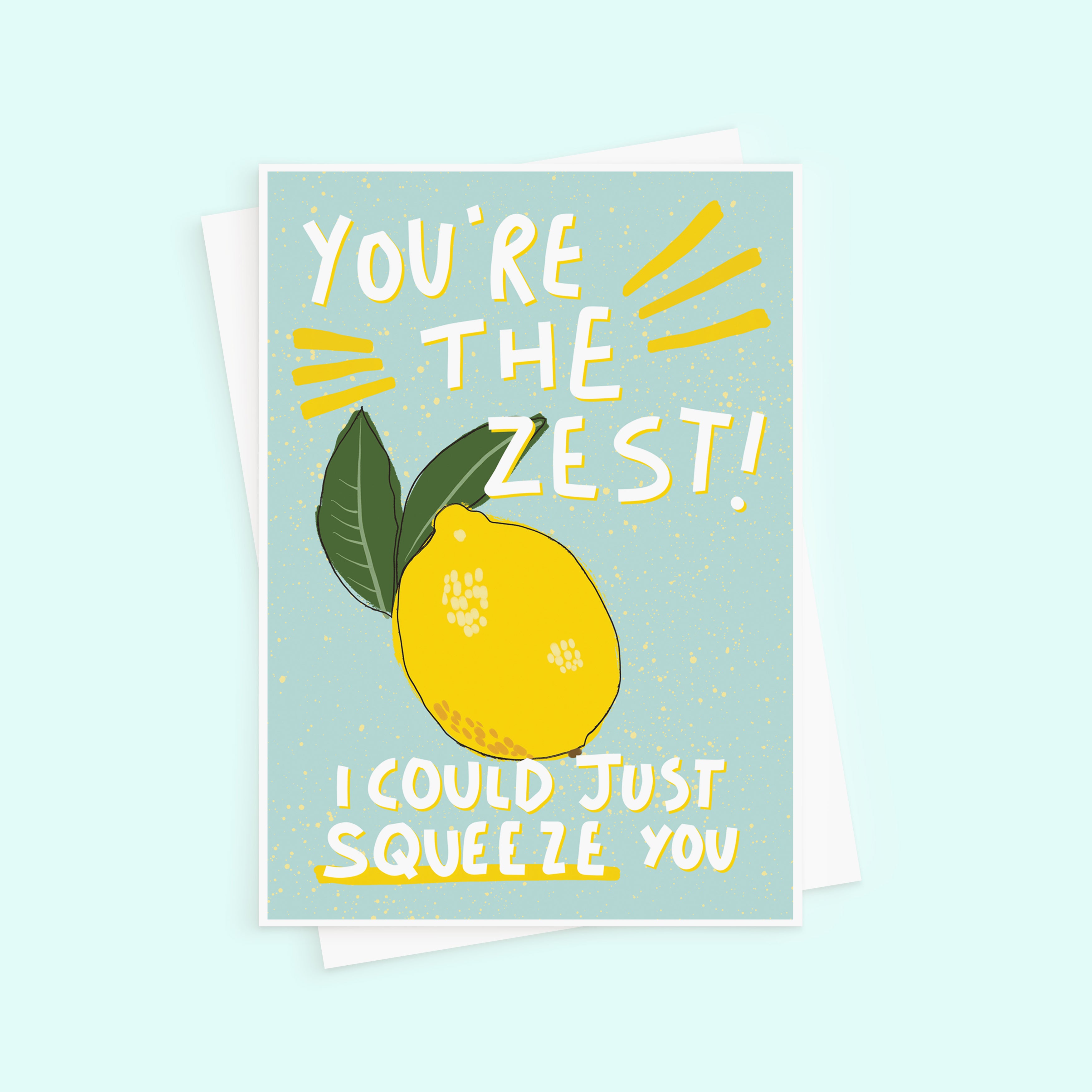 You're The Zest Thank You Card
