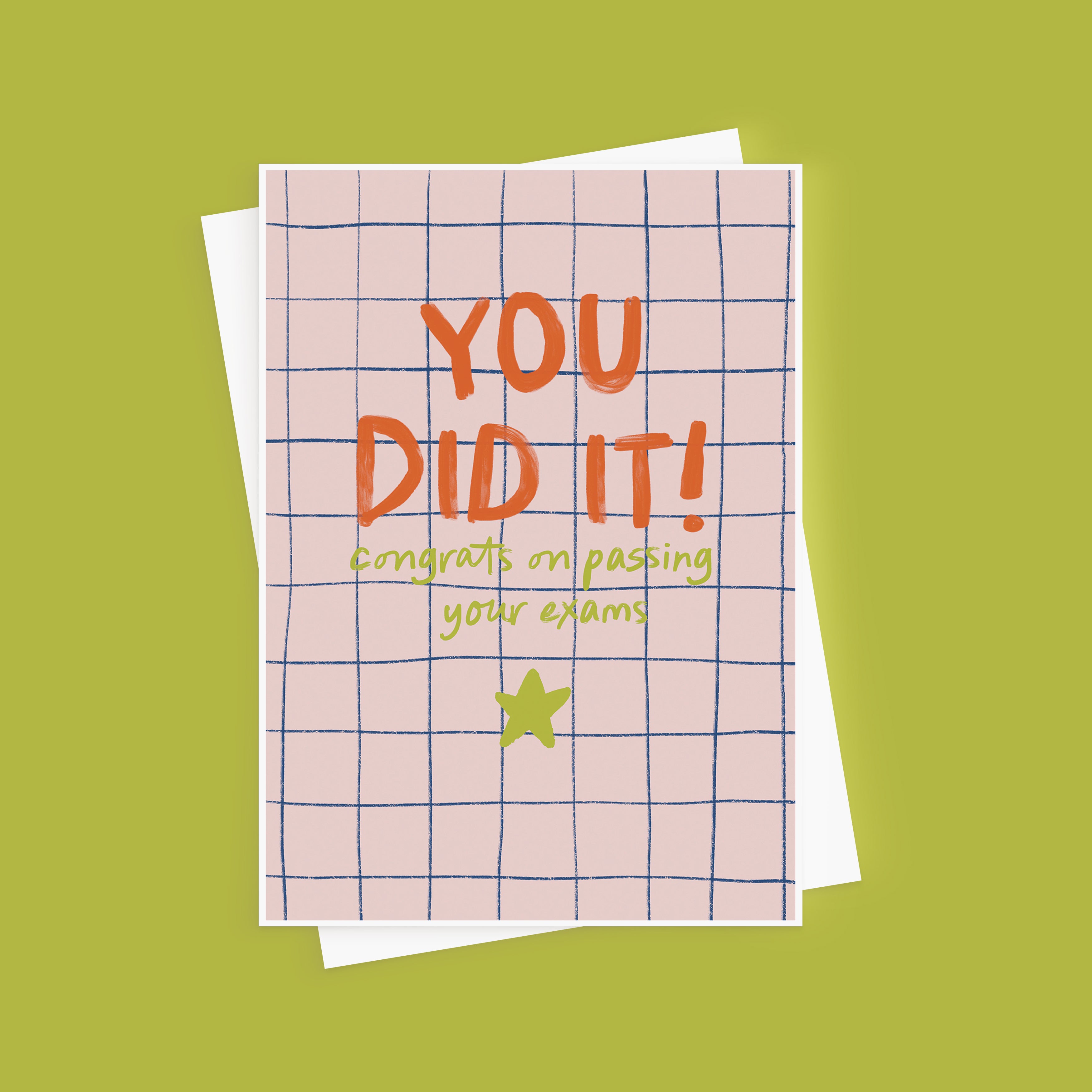 You Did It Exam Congratulations Card