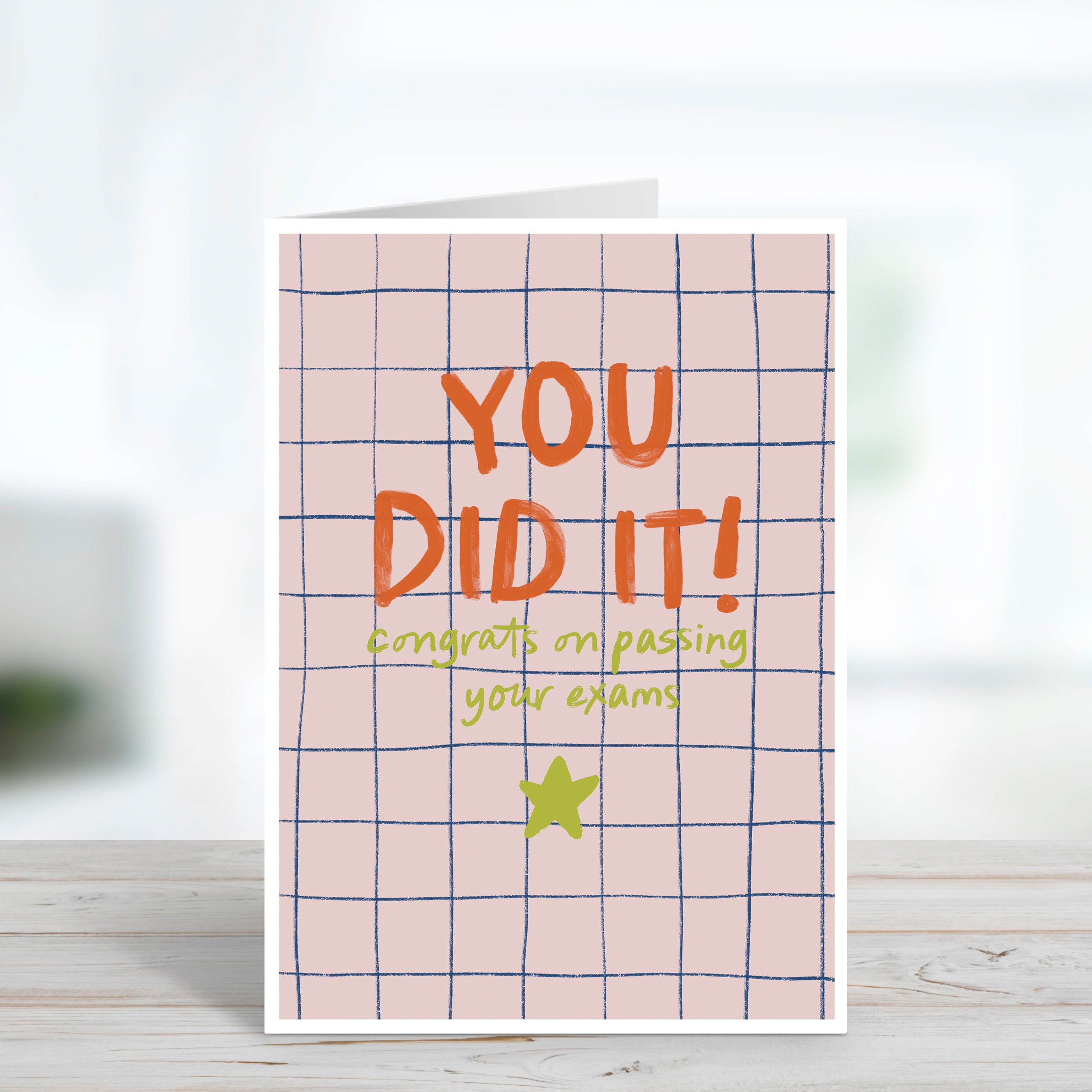 You Did It Exam Congratulations Card