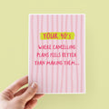 Funny Forties Birthday Card For Her (Copy)
